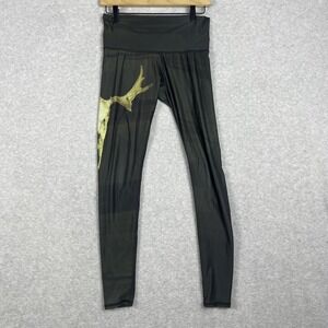 Teeki Deer Medicine High Rise Yoga Leggings Womens Size S Boho Festival